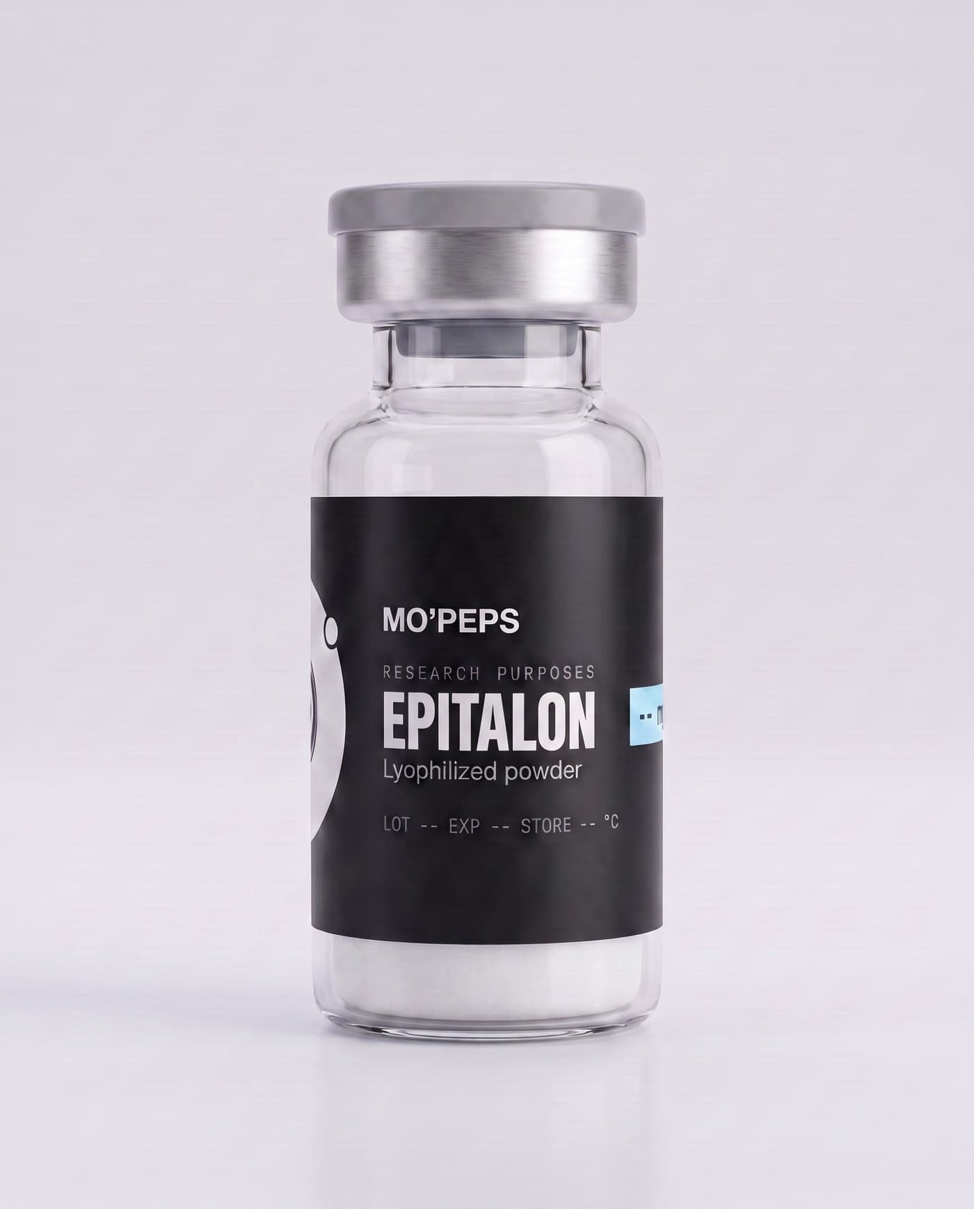 Illustrative vial render for Epitalon